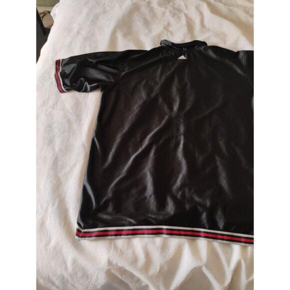 Adidas Warm Up Shirt Mens XL Snap Button Y2K - Picture 8 of 11